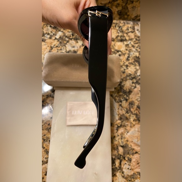 LUV LOU The Ellidy - Black Polarized bio-acetate frame with smoke mono lens - Picture 15 of 17